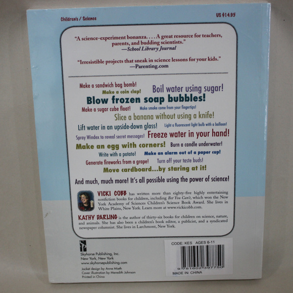 We Dare You! Paperback Book - Science Experiments - Picture 2 of 2